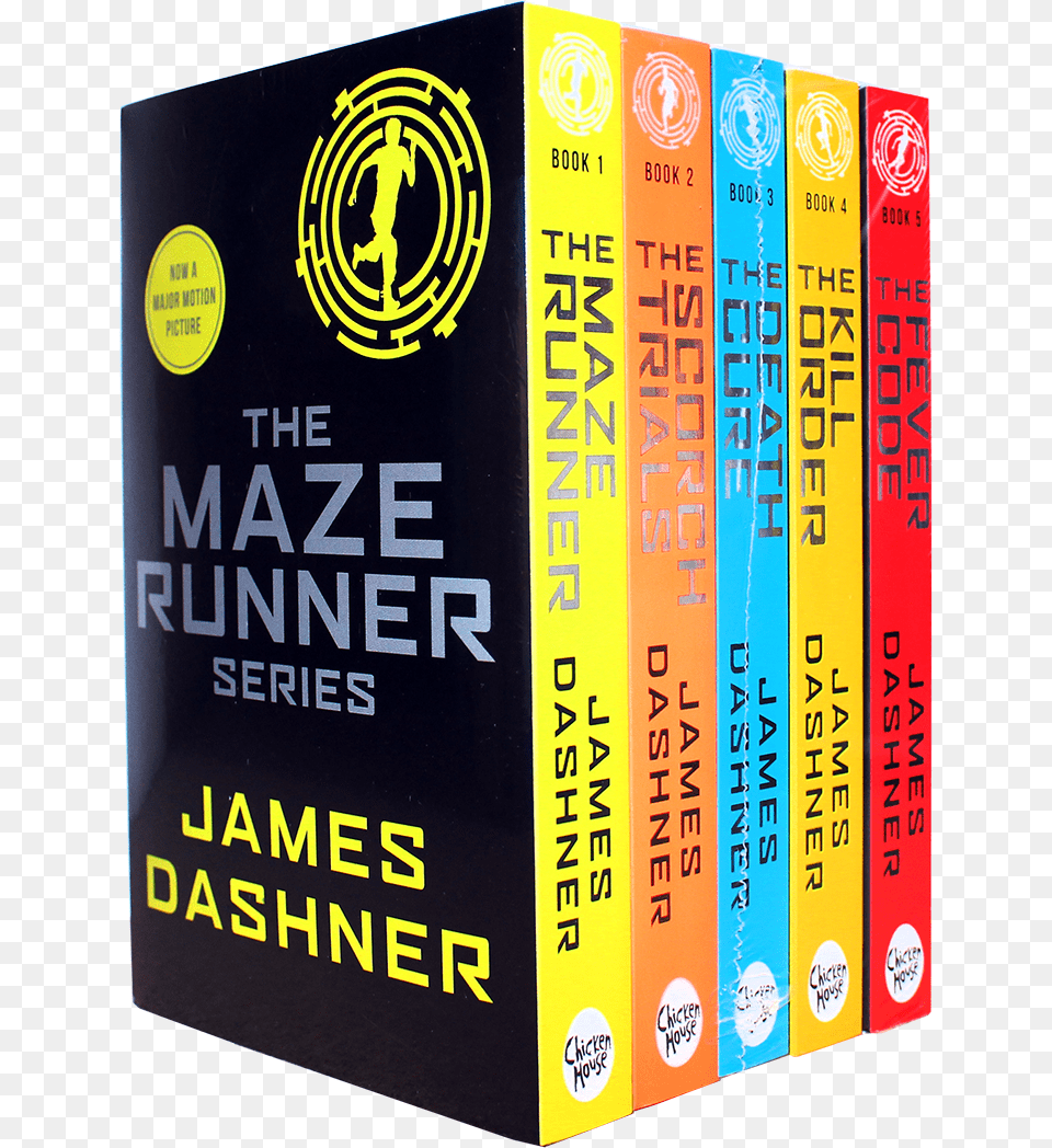The Maze Runner Series Book Set Book Collection Set Maze Runner Books, Publication, Box, Novel Free Png
