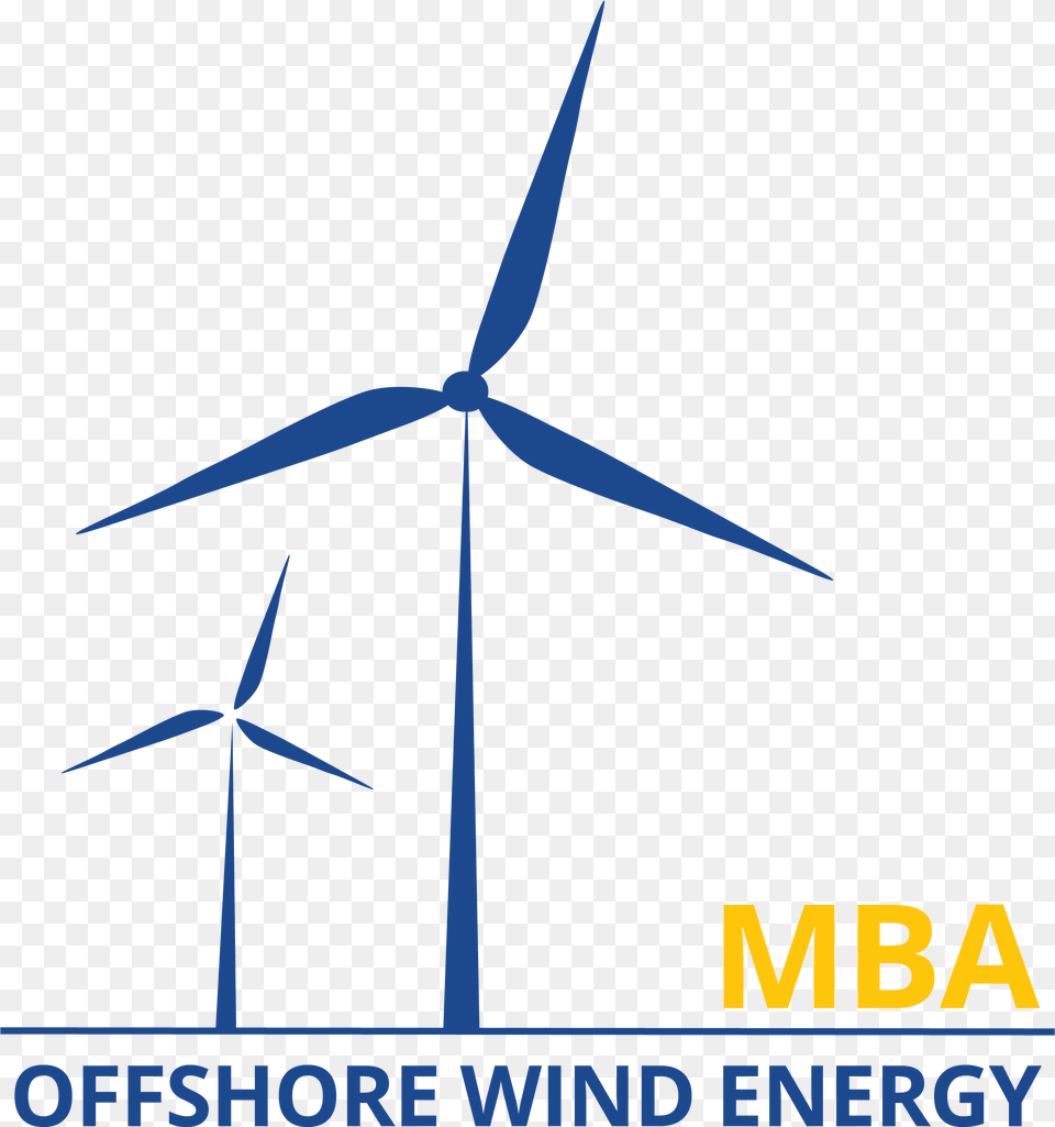 The Mba Logo For Offshore Wind Energy Mba Project Management Offshore Wind, Engine, Machine, Motor, Turbine Free Transparent Png