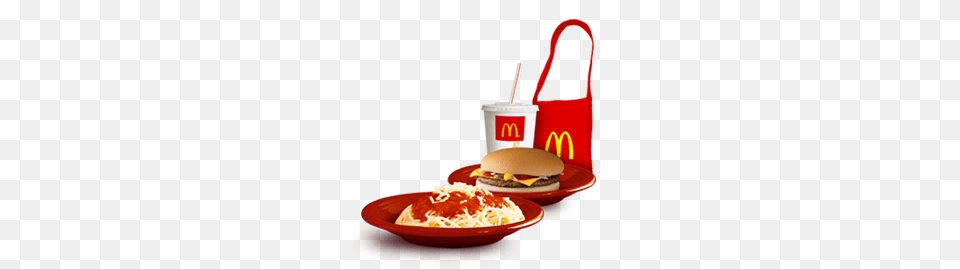 The Mcdonalds Party Packages And More, Burger, Food, Pasta, Spaghetti Png