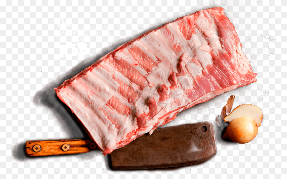 The Meaty Rib Square Cut Pork Ribs, Food, Meat Free Png Download