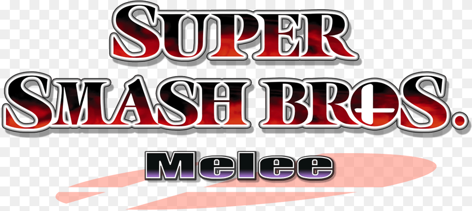 The Melee Logo In Hd Http Super Smash Bros Melee Logo, Text, Dynamite, Weapon Png Image