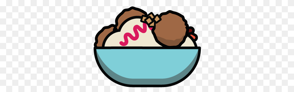 The Melter Meatballs, Cream, Dessert, Food, Ice Cream Png