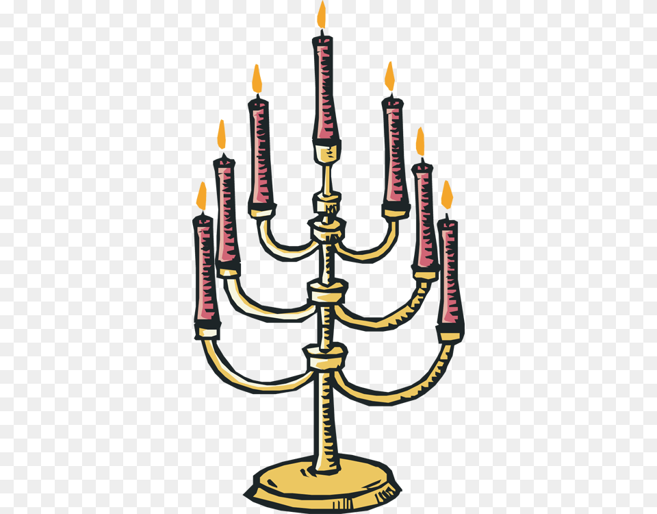 The Menorah, Candle, Person Free Png