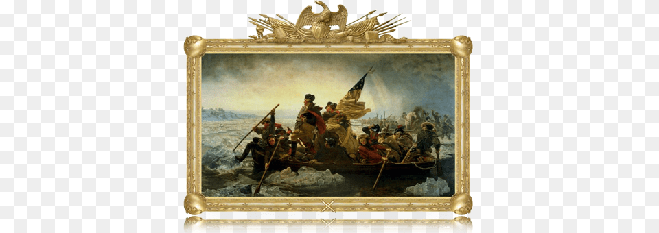 The Metropolitan Museum Of Art Selected Frames George Washington Crossing The Delaware, Painting, Adult, Female, Person Free Png Download