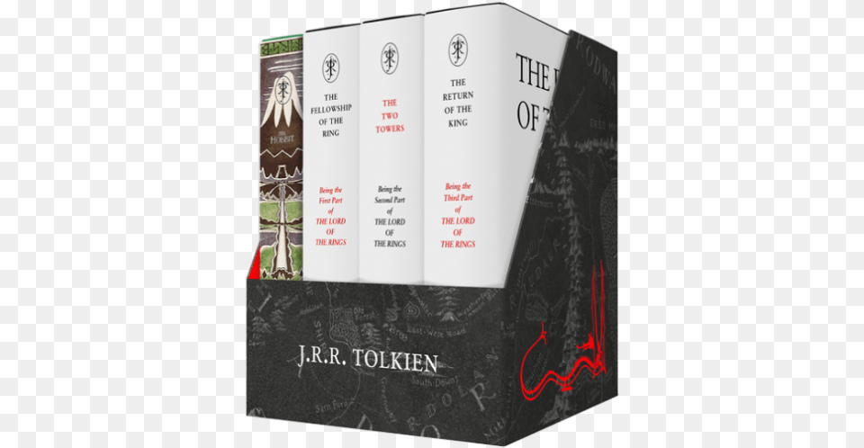 The Middle Earth Treasury The Hobbit And The Lord Of The Lord Of The Rings Boxed Set, Book, Publication, Advertisement, Box Png