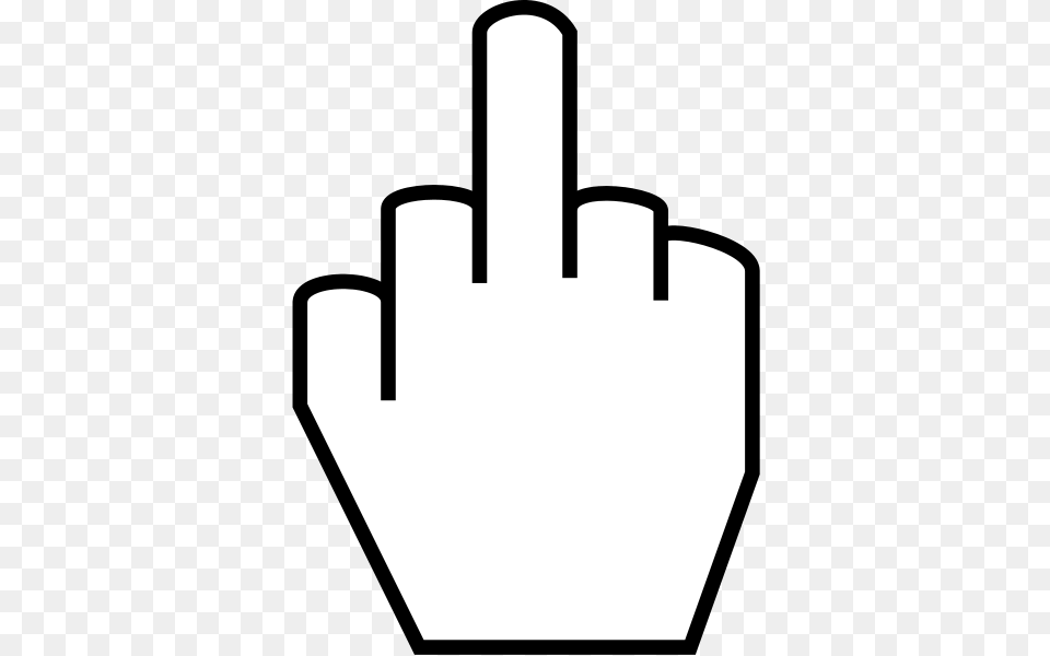 The Middle Finger, Adapter, Clothing, Electronics, Glove Free Png Download