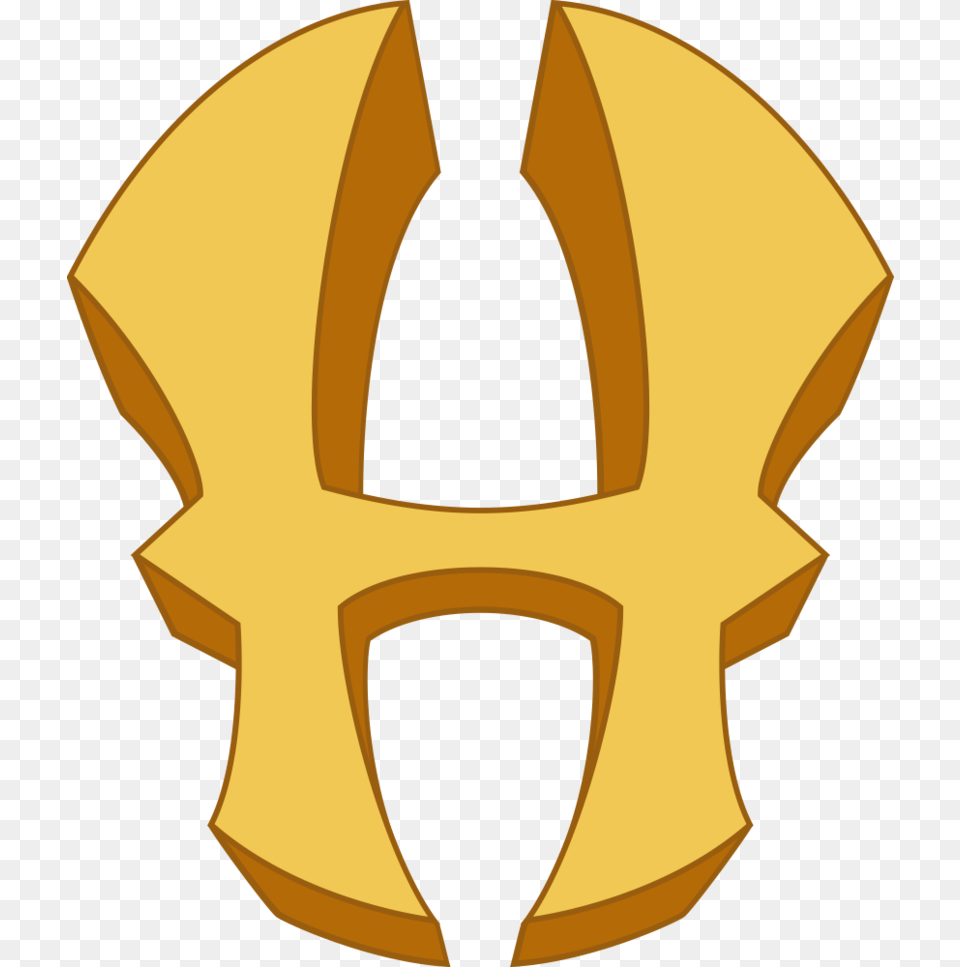The Mighty Hercules H Logo Vector, Weapon, Trident Free Transparent Png