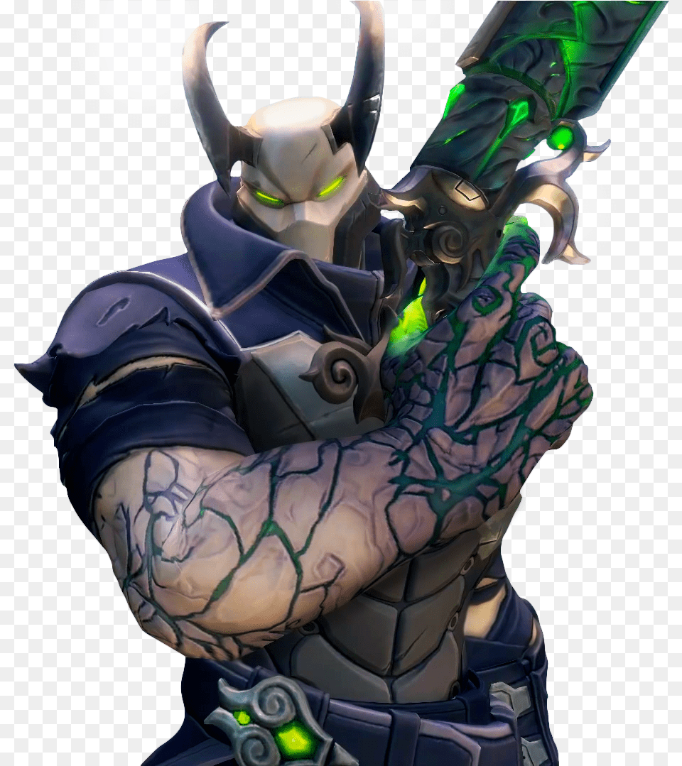 The Mildly Overwatch Ish Paladins Enters Open Beta Androxus Paladins, Weapon, Person, Skin, Baby Png
