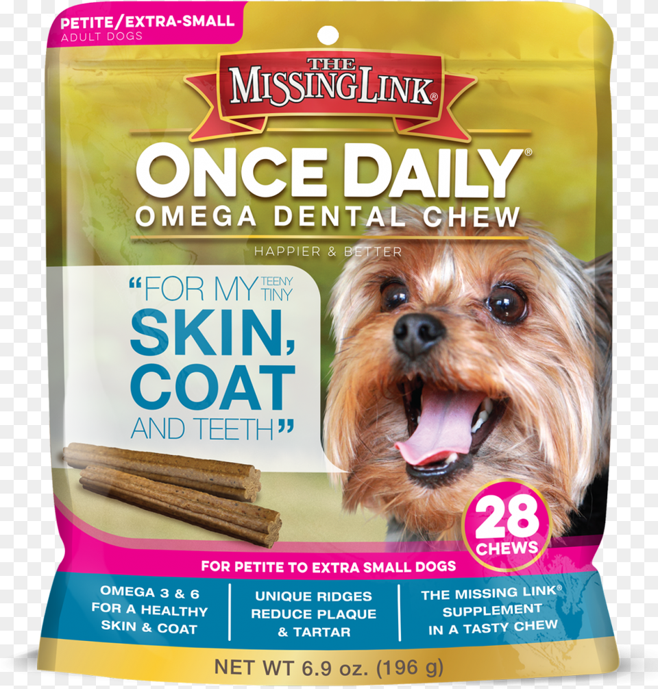 The Missing Link Once Daily Petite Nutritional Supplements For Animal, Advertisement, Canine, Dog, Mammal Png