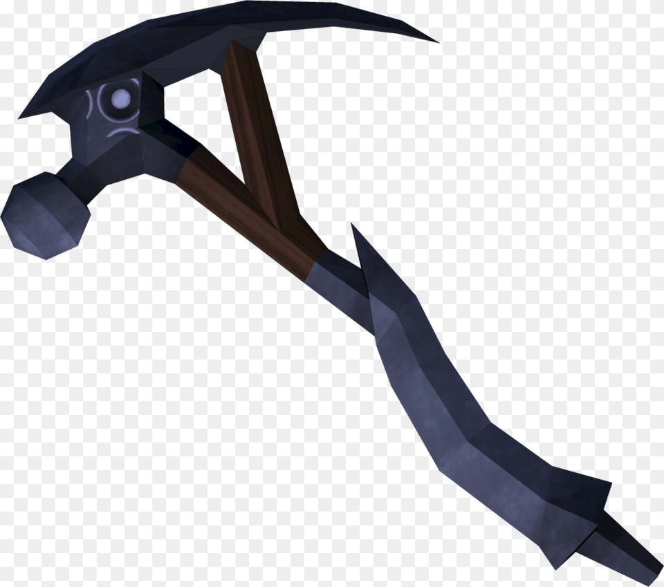 The Mithril Pickaxe Is A Pickaxe Stronger Than The Mithril Pickaxe Runescape, Device, Hammer, Tool, Blade Free Png Download