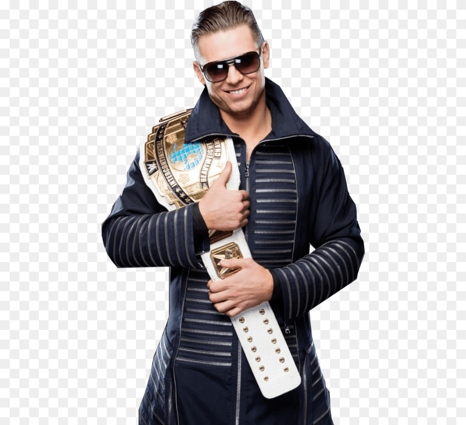 The Miz Wwe 2016 With Ic Championship By, Head, Portrait, Photography, Face Free Transparent Png
