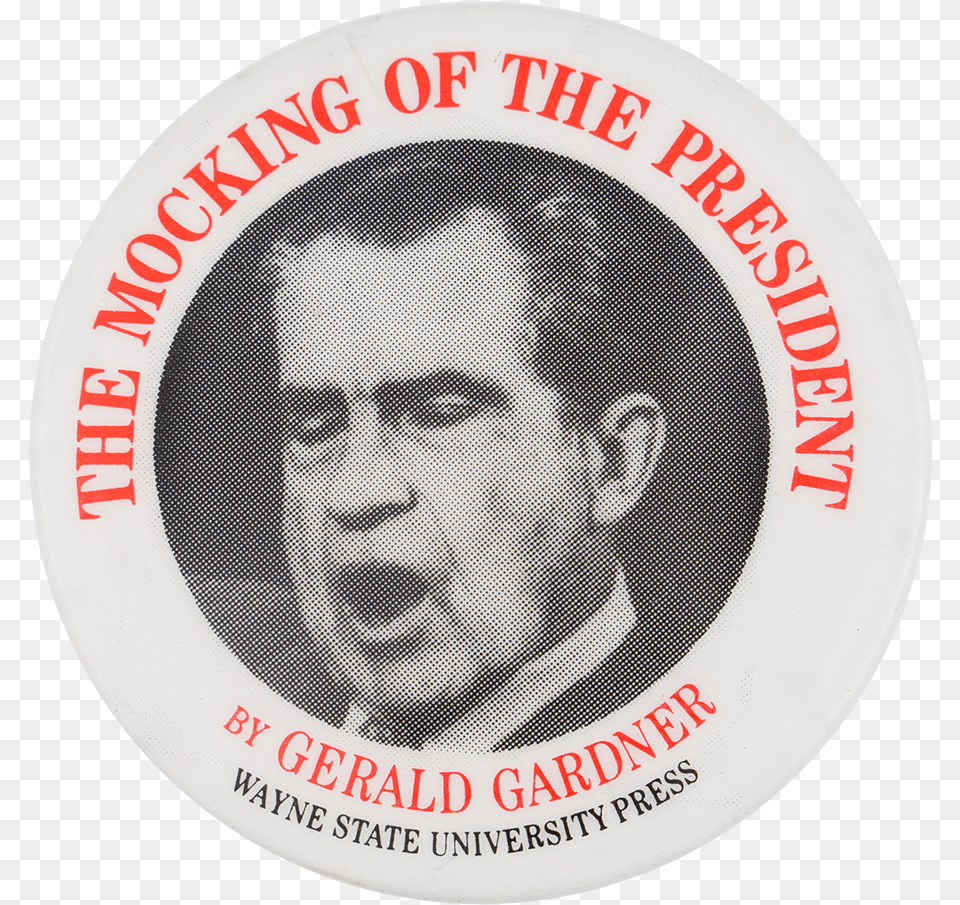 The Mocking Of The President Entertainment Button Museum Jimmy Carter Mocking Of President Political Pin Button, Head, Person, Sticker, Adult Png