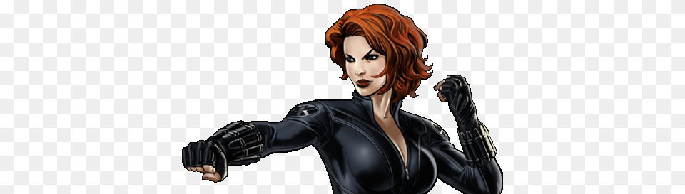 The Modern Black Widow And The Origins Of The Black Avengers Marvel Black Widow, Adult, Publication, Person, Glove Png