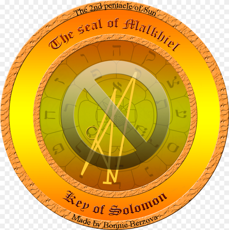 The Modern Version Of 2nd Pentacle Sun From Circle, Disk Free Png Download