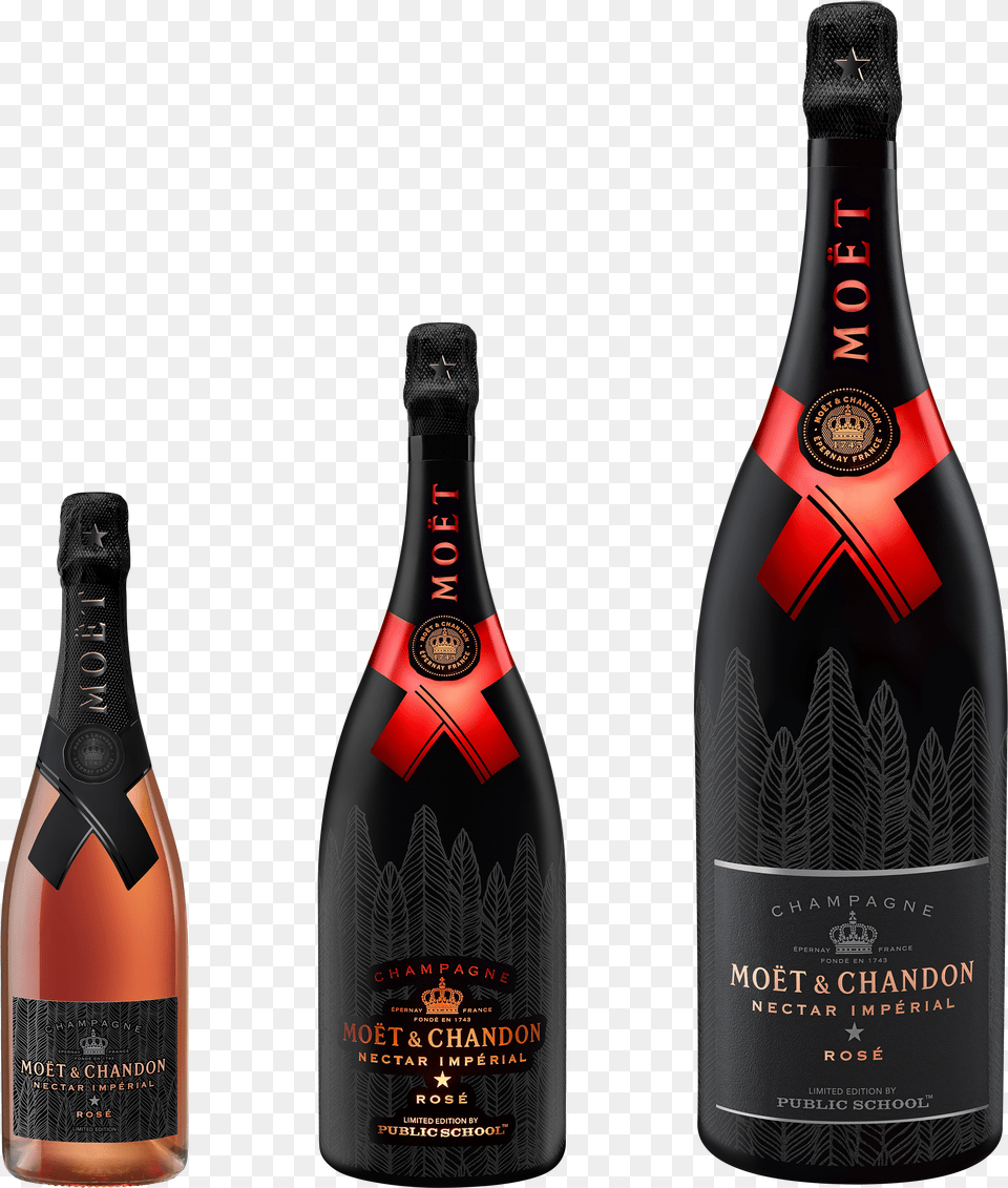 The Moet Bottles Designed By Public School Moet Chandon Public School Png Image