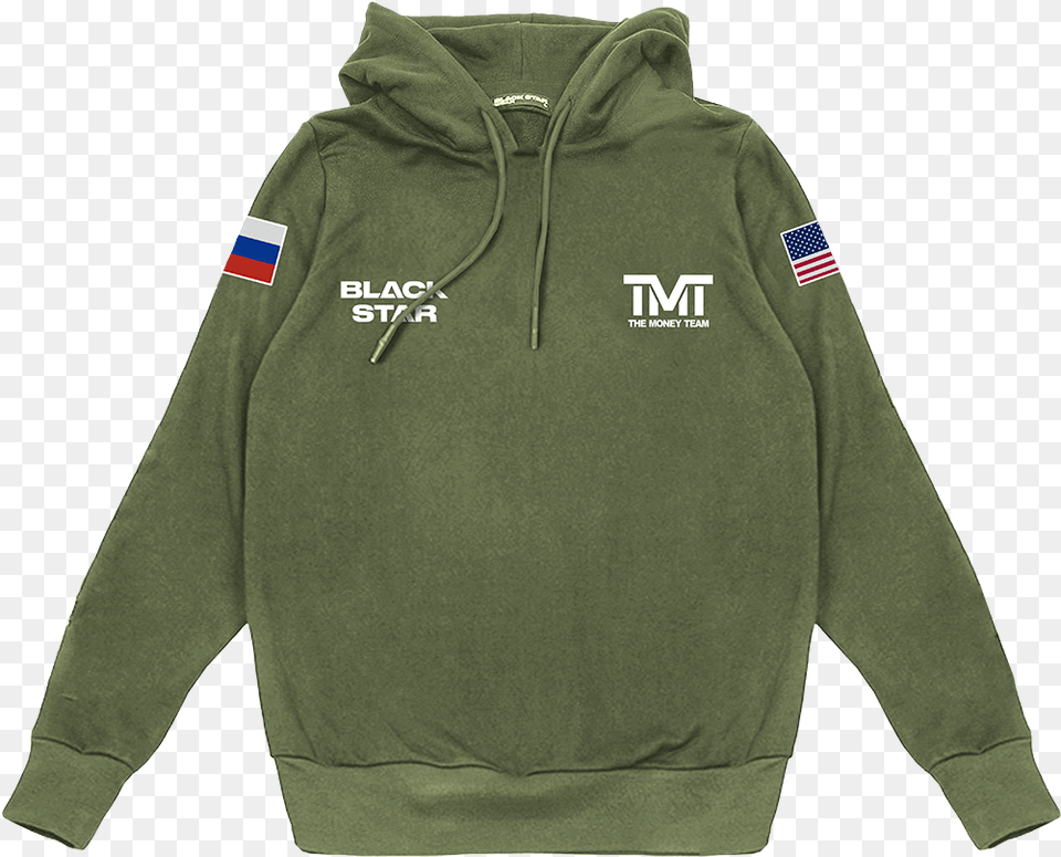 The Money Team Logo Hoodie, Clothing, Fleece, Knitwear, Sweater Free Png