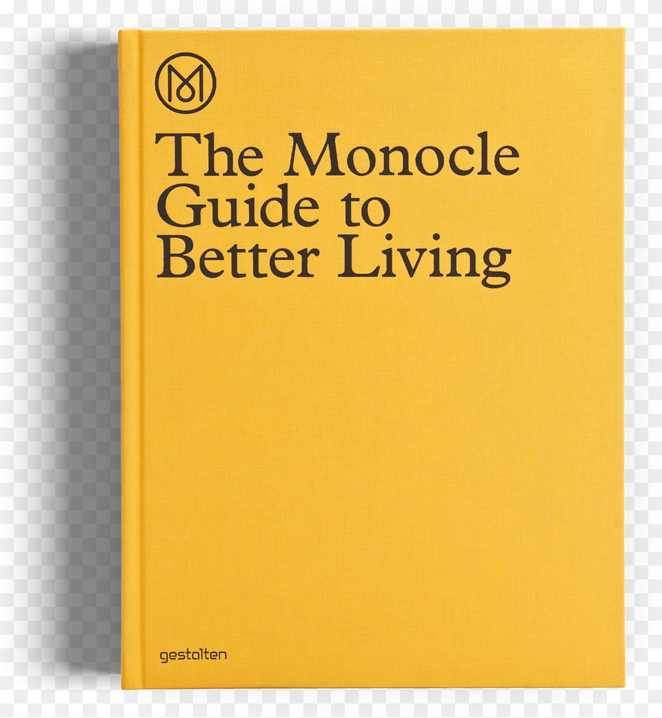 The Monocle Guide To Better Living Gestalten Book Self Help Book, Publication, Novel Png