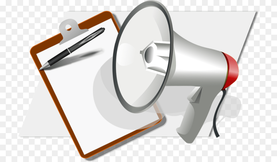 The More People There Are Doesn T Necessarily Mean Bullhorn Background, Electronics, Speaker, Smoke Pipe Free Transparent Png
