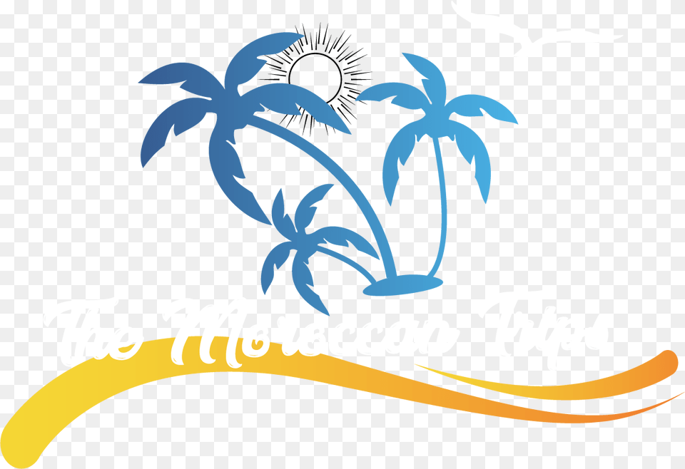 The Moroccan Trips Palm Tree Silhouette Clip Art, Graphics, Pattern, Floral Design, Plant Png Image