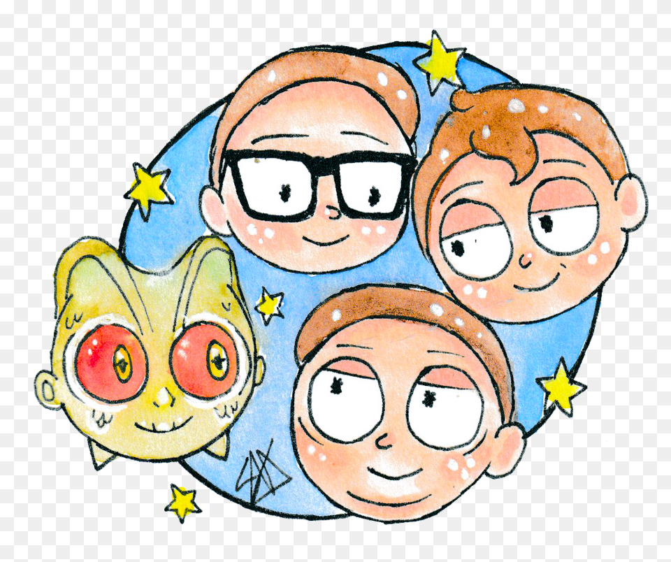 The Mortys, Art, Person, Head, Face Free Transparent Png