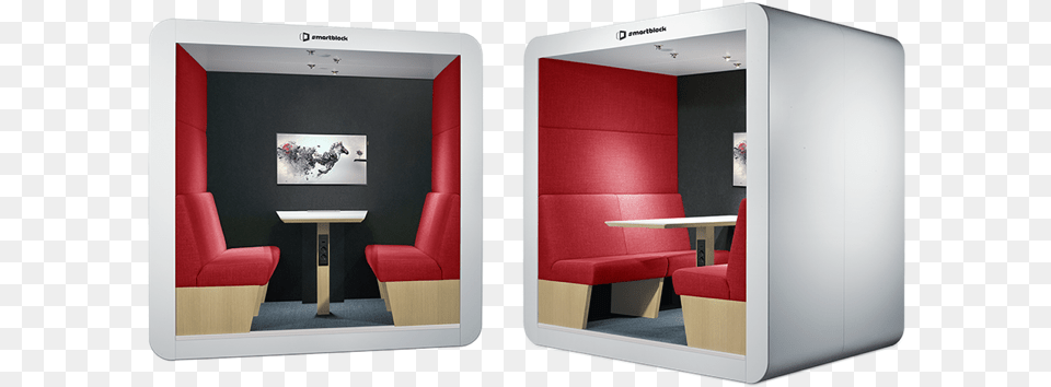 The Most Comfortable Workspace Cube In The World Smartblock Fd, Table, Interior Design, Indoors, Furniture Free Transparent Png