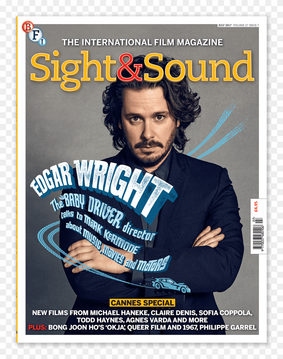 The Most Consistently Joy Giving Run Of Films Of The Sight And Sound Mag Cover, Adult, Poster, Person, Man Free Transparent Png