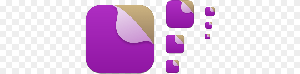 The Most Delicious Linux Icon Set Color Gradient, Purple, Art, Graphics Free Png Download