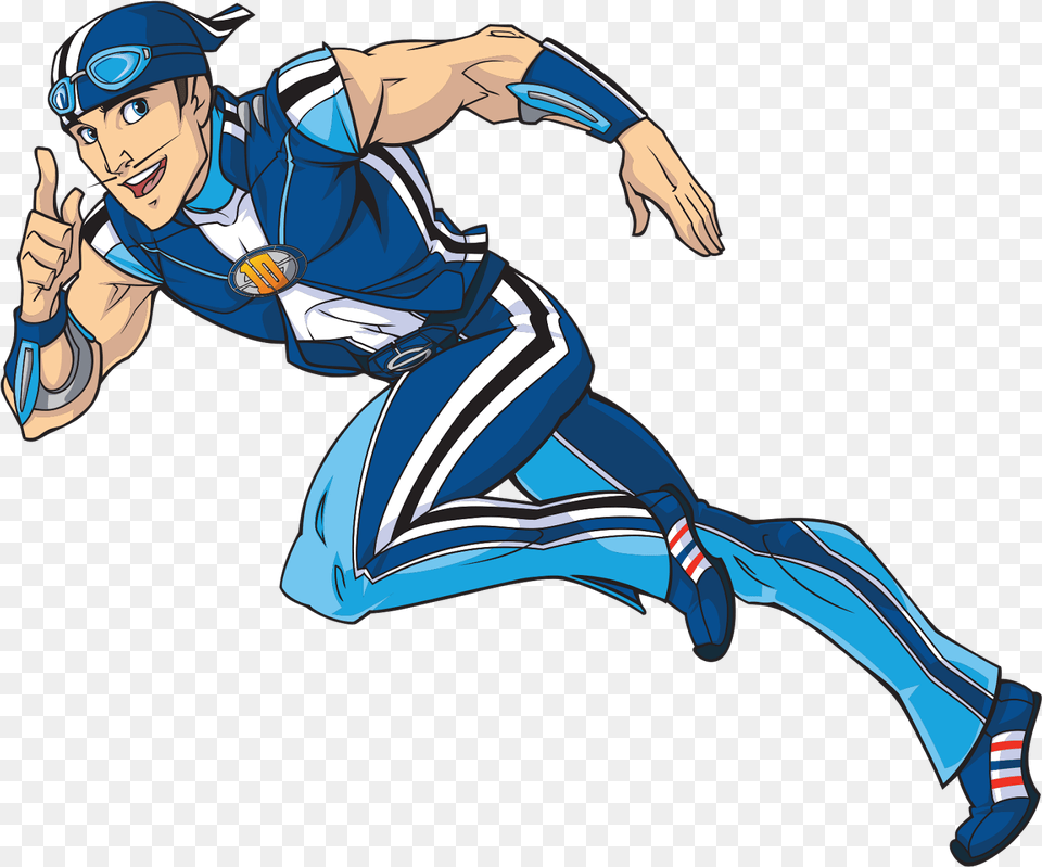 The Most Racist Cartoon Ever Sportacus Lazy Town Cartoon, Person, People, Head, Face Free Transparent Png