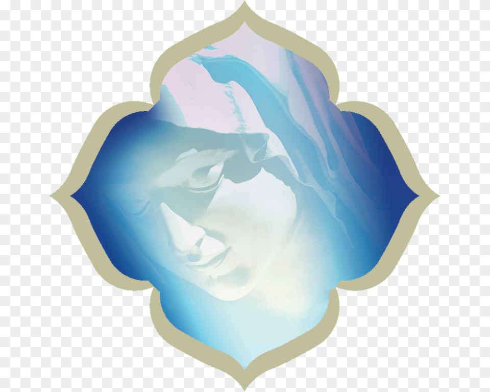 The Mother Mary Initiation Destiny Is A Promise You Illustration, Ice, Person, Outdoors, Nature Free Png