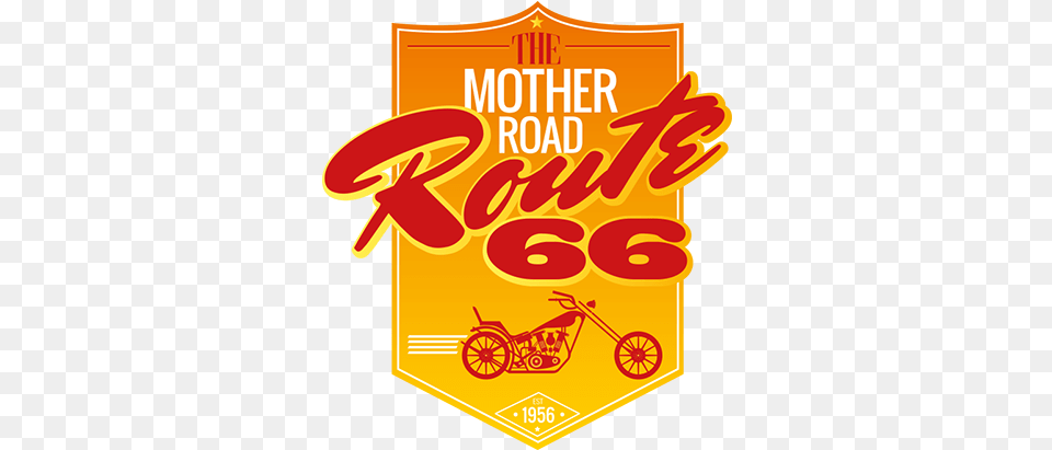 The Mother Road Route 66 Wall Sticker Rnli Respect The Water, Advertisement, Poster, Logo, Dynamite Free Transparent Png