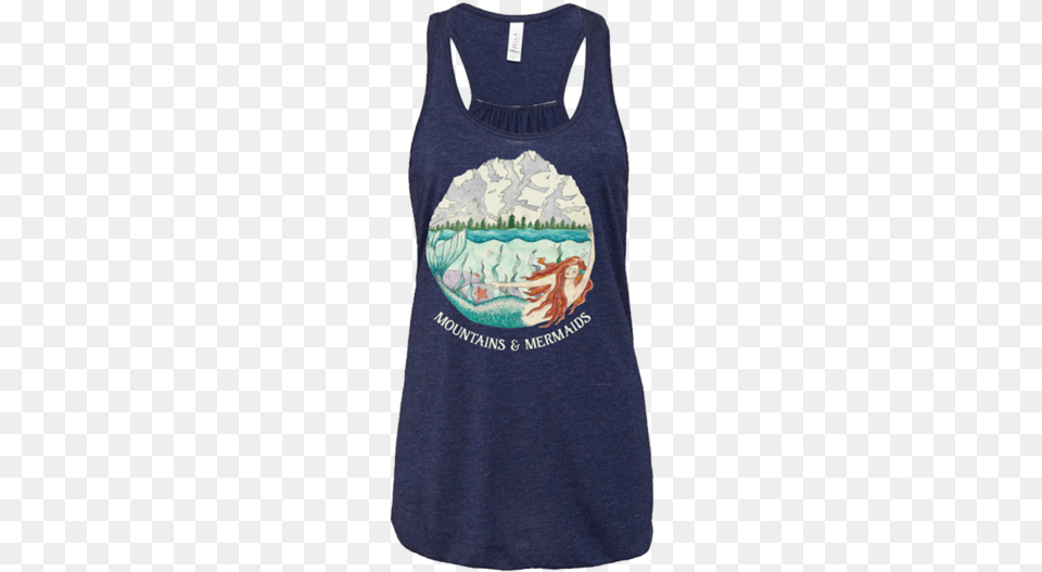 The Mountain Mermaid, Clothing, Tank Top Free Png Download