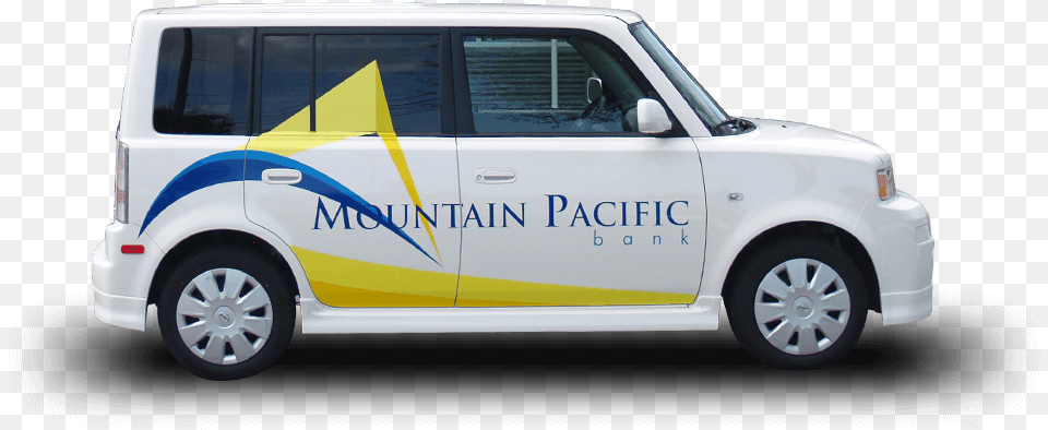 The Mountain Pacific Bank Mobile Banking Car Mini E, Transportation, Van, Vehicle, Machine Free Png Download