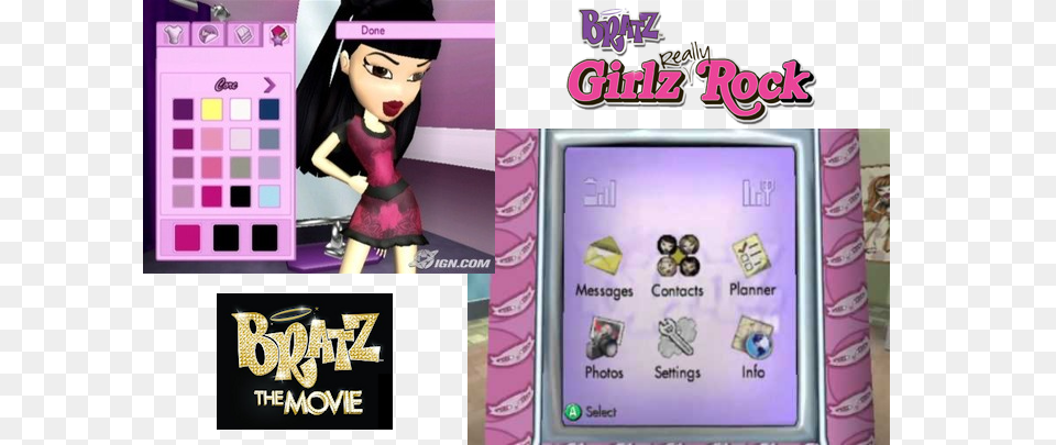 The Movie Bratz Thq Bratz Girlz Really Rock, Book, Comics, Publication, Person Free Png Download