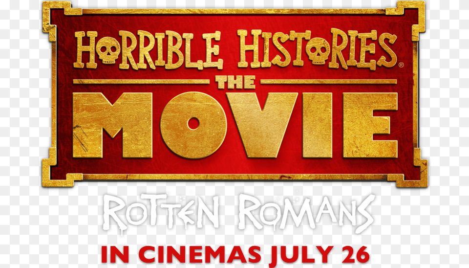 The Movie Horrible Histories Rotten Romans Logo, Advertisement, Poster, Publication, Book Free Png Download
