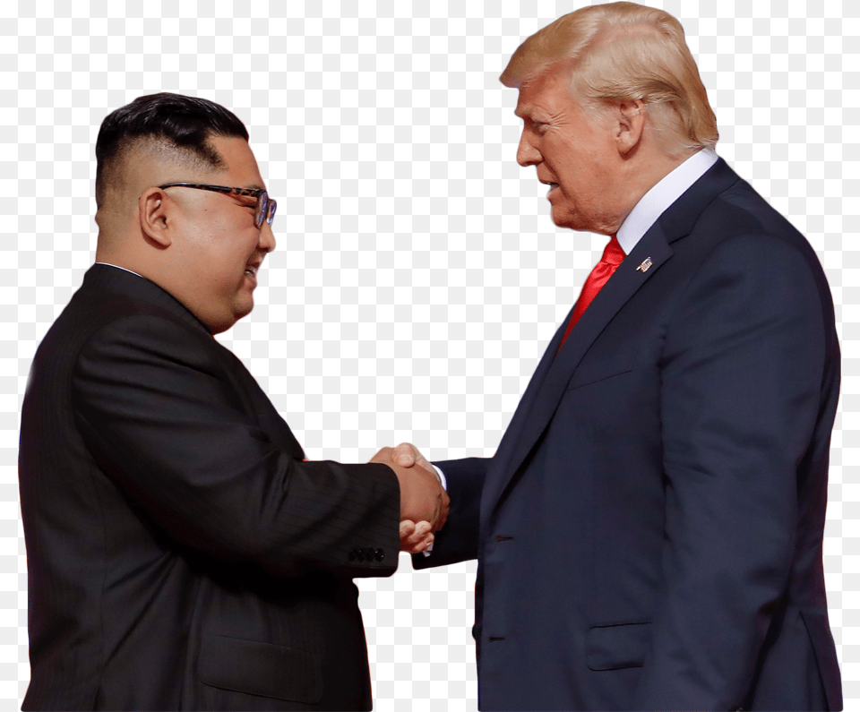 The Much Anticipated Summit Between President Donald Trump And Kim Jong Un Hand, Body Part, Person, Man Free Transparent Png