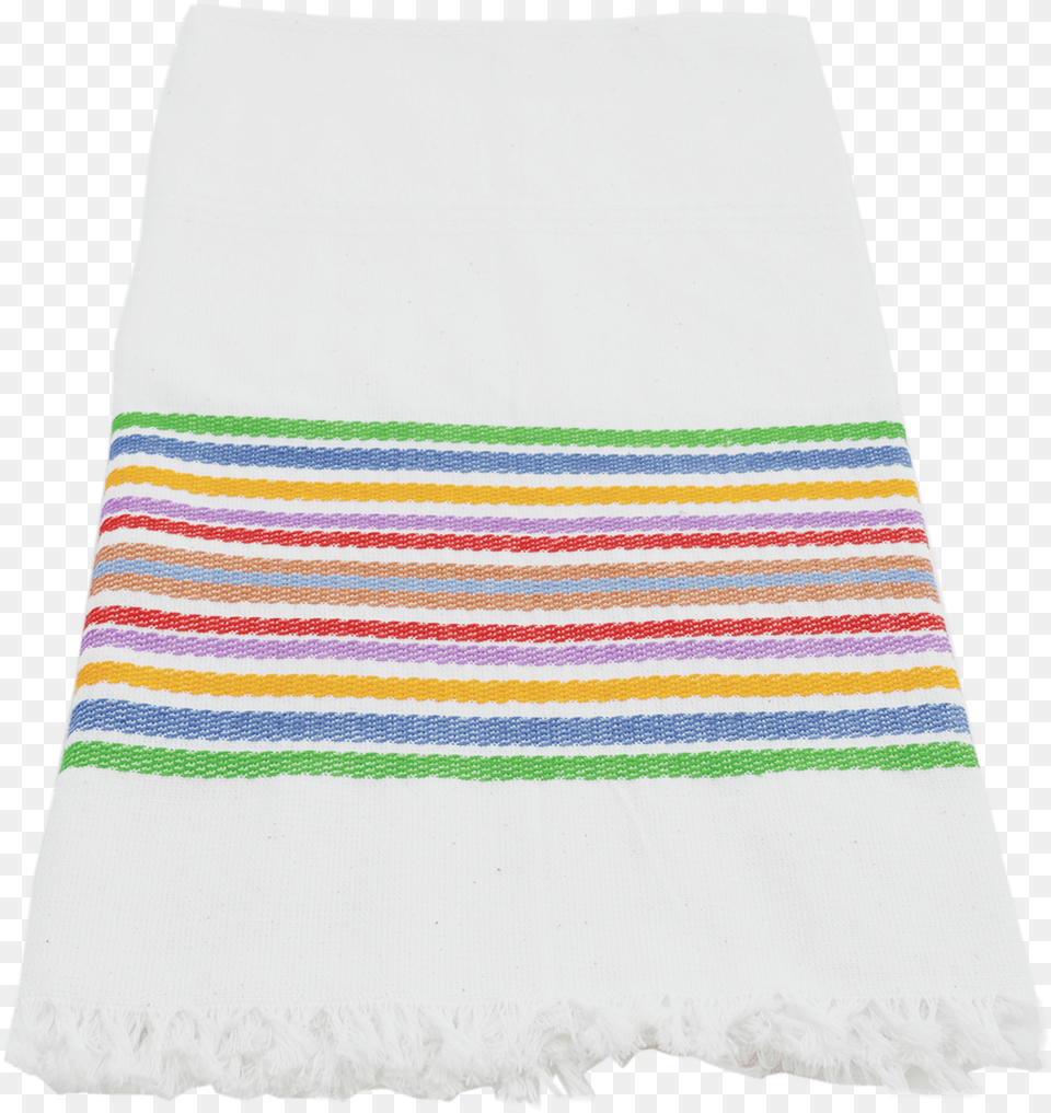 The Multicolored Stripes Of This Towel Will Make Your, Person, Bath Towel Png Image