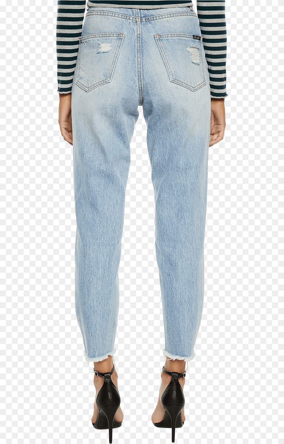 The Mum Jean In Colour Dusty Blue Pocket, Clothing, Footwear, Jeans, Pants Png Image