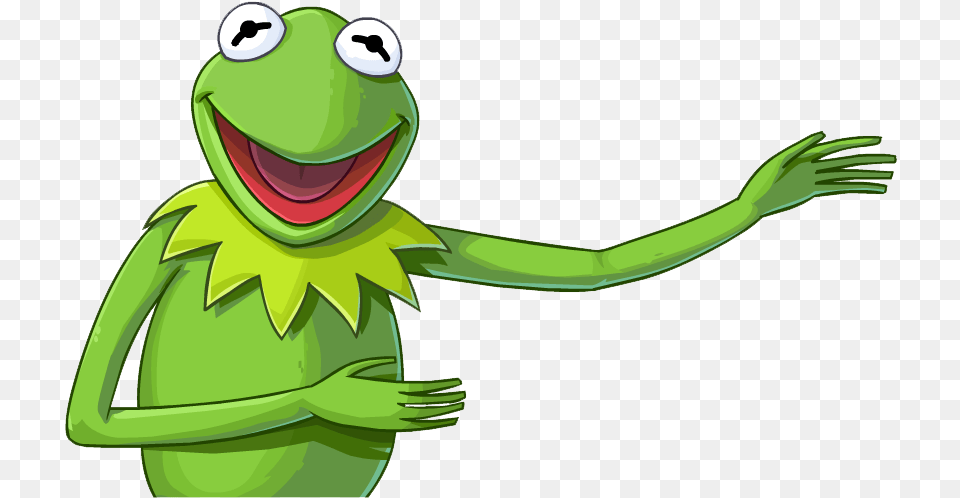 The Muppets Club Penguin Entertainment Inc Mi Banda Kermit The Frog, Green, Amphibian, Animal, Wildlife Free Png Download