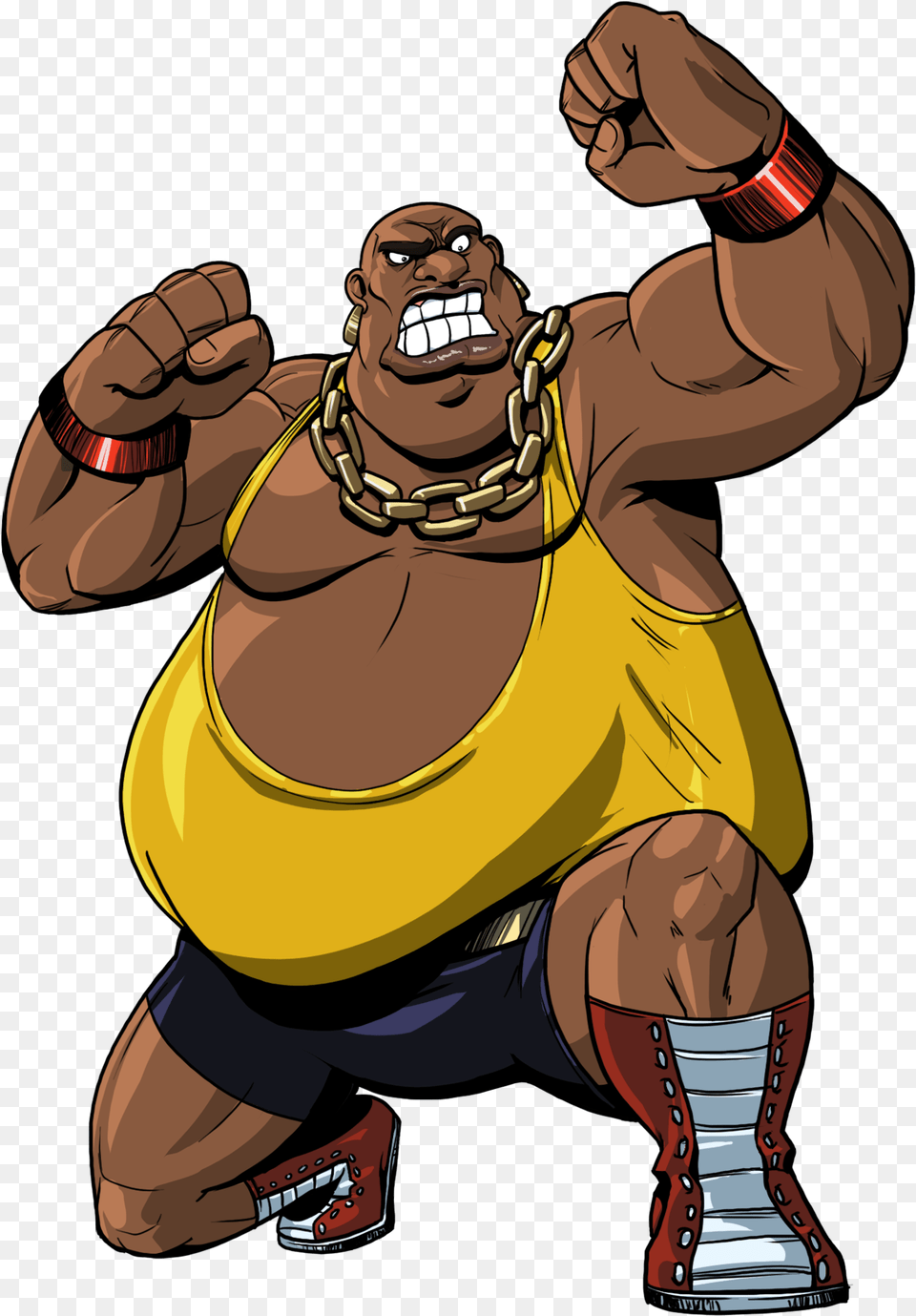 The Muscle Hustle Wikia Cartoon, Adult, Male, Man, Person Png Image