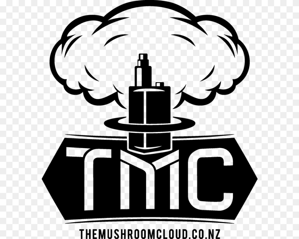 The Mushroom Cloud Vape Tmc, Gray Png Image