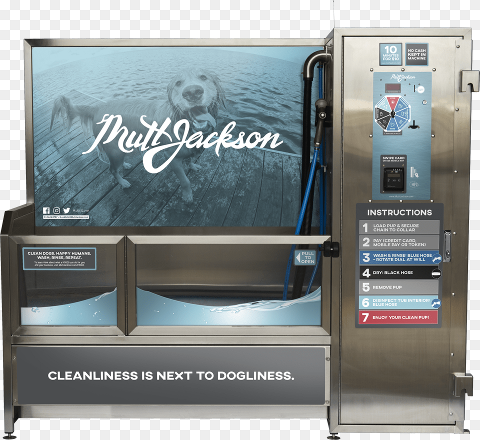 The Mutt Jackson K9000 Self Service Dog Wash Free Png