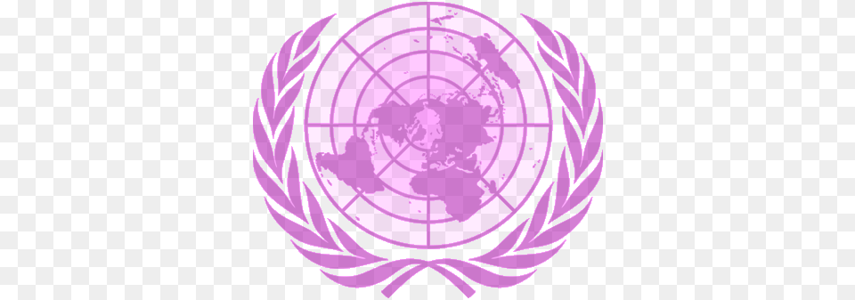 The Mysterious Black Sun Symbol So Prominent At The Pink United Nations Logo, Emblem, Person Free Png