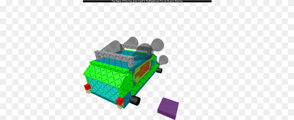 The Mystery Machine Roblox Toy Block, Bulldozer Free Transparent Png