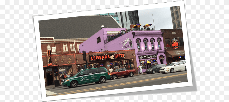 The Nashville Nightlife Proved To Be An Exciting Time Chrysler Pt Cruiser, Neighborhood, Spoke, Machine, City Free Png Download