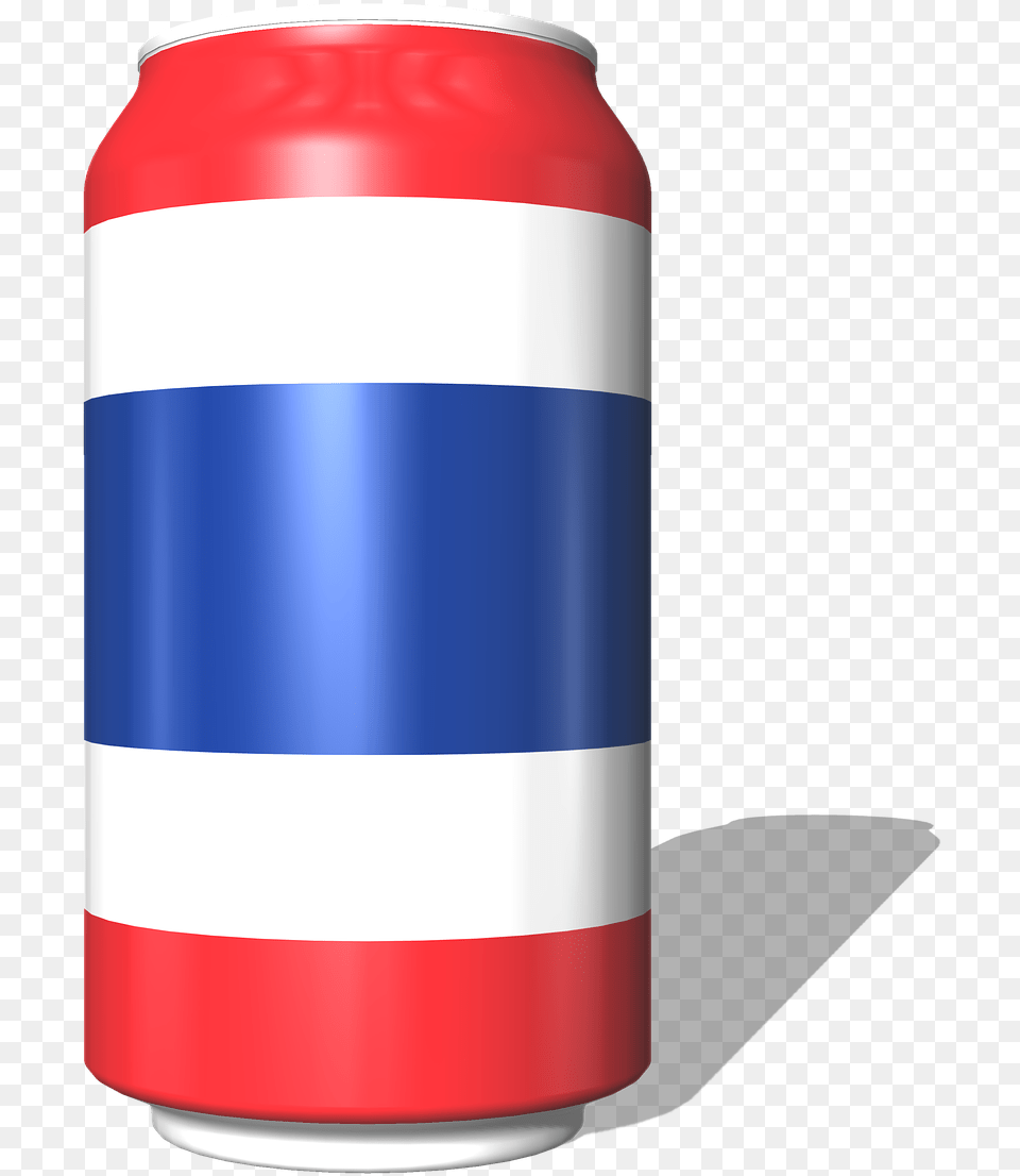 The National Flag Thailand Design, Can, Tin, Alcohol, Beer Free Png