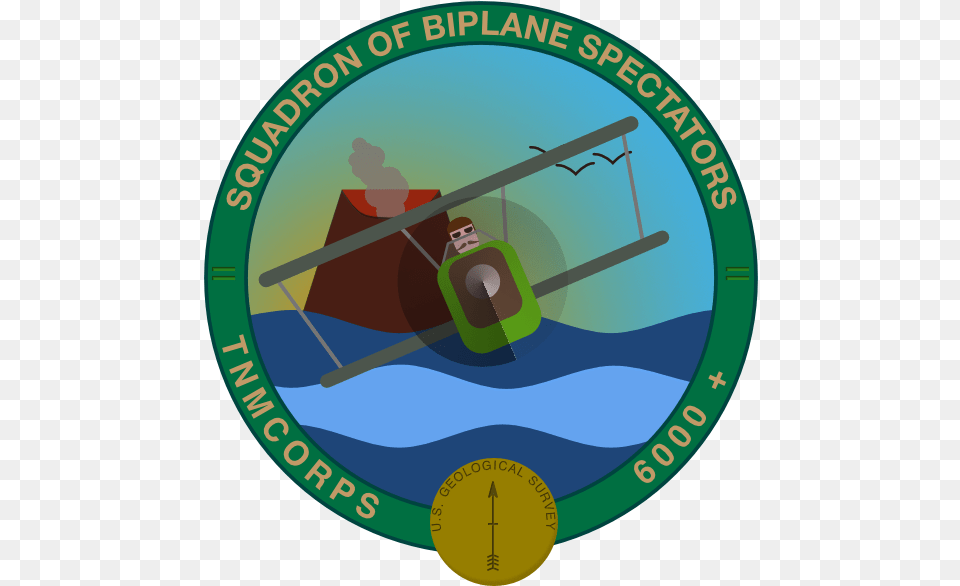 The National Map Corps Squadron Of Biplane Spectator Circle, Disk Png