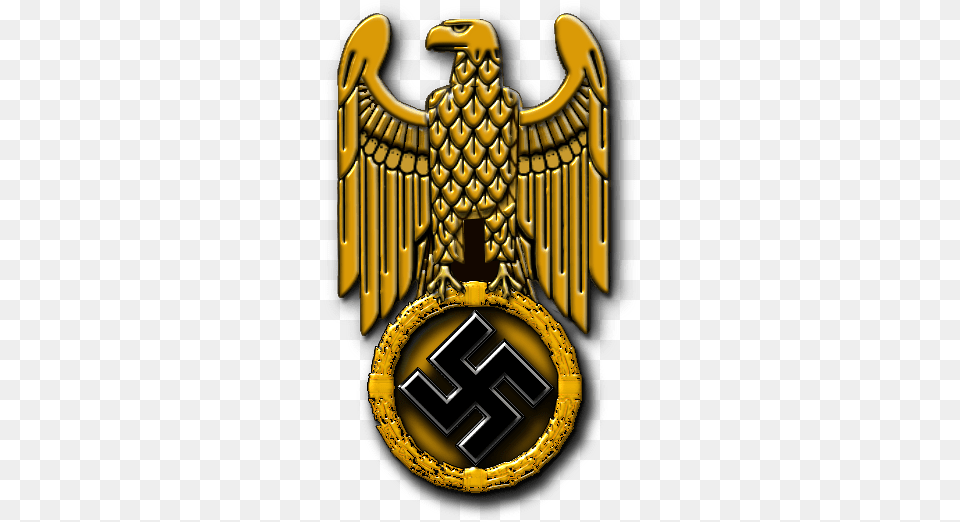 The Nazi Eagle Drittes Reich Eagle, Badge, Logo, Symbol, Emblem Free Transparent Png