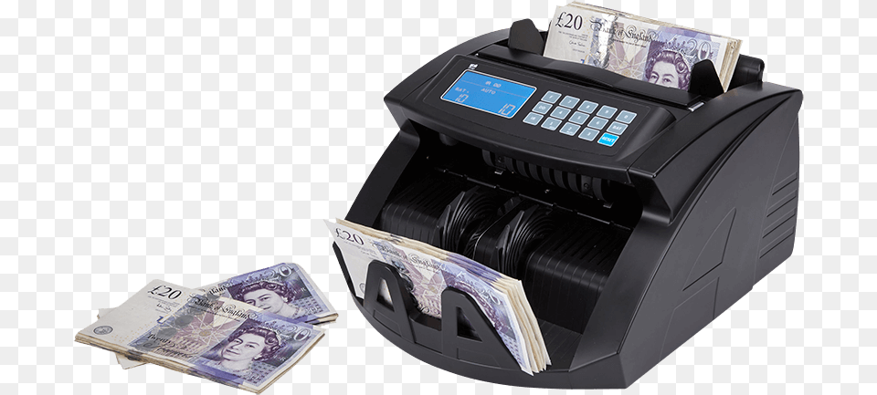 The Nc20 Add Function Allows You To Add Different Stacks Bank Note Counting Machine, Computer Hardware, Electronics, Hardware, Person Free Png