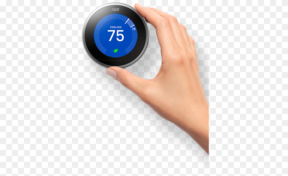 The Nest Learning Thermometer Nest 3rd Gen Learning Thermostat, Adult, Female, Person, Woman Free Png Download