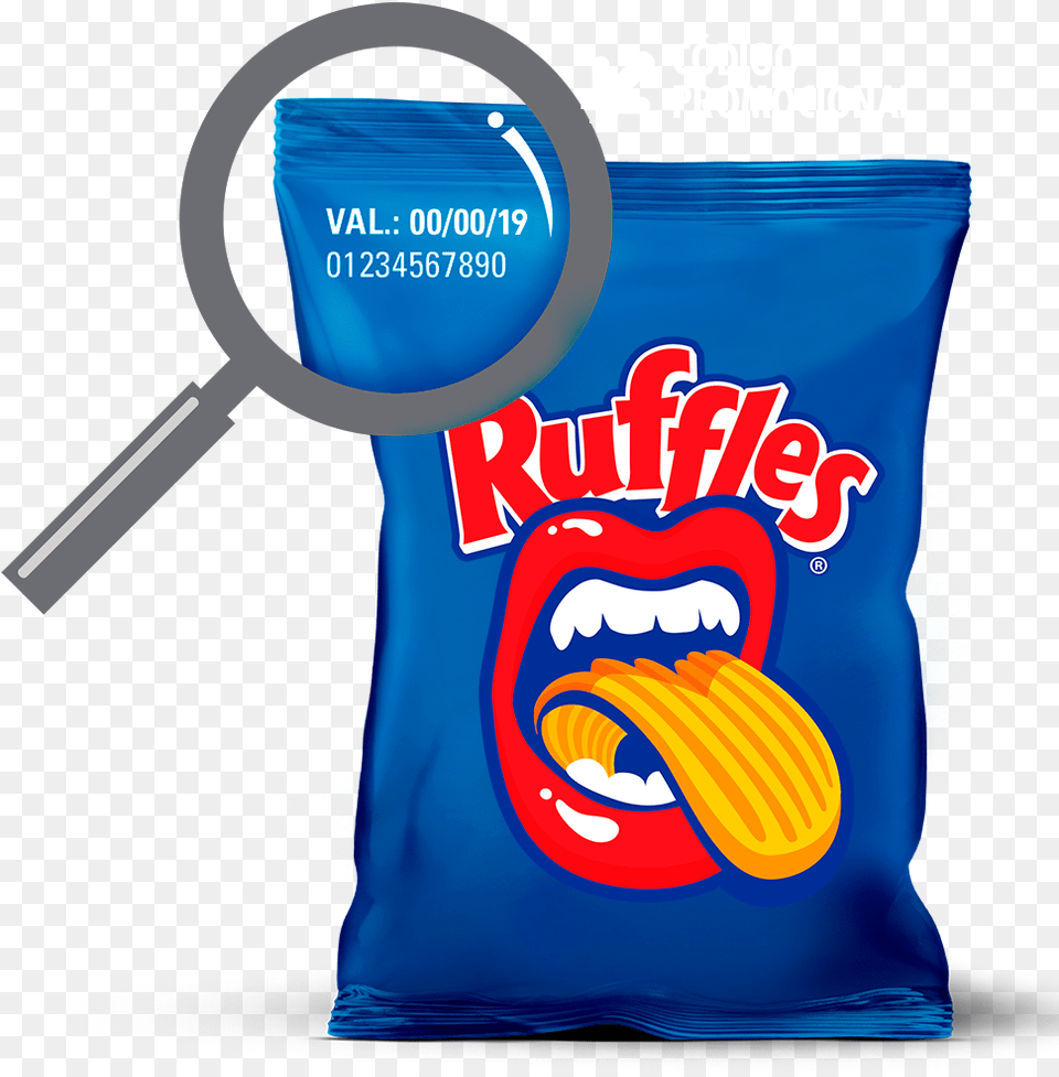 The Network Of Ruffles Ruffles Symbol, Food, Sweets Free Transparent Png